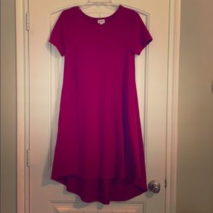 Beautiful magenta Lularoe dress.